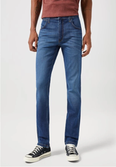 Męskie Spodnie Jeansowe Wrangler Regular Fit Balancing Act 112351224 W154017978